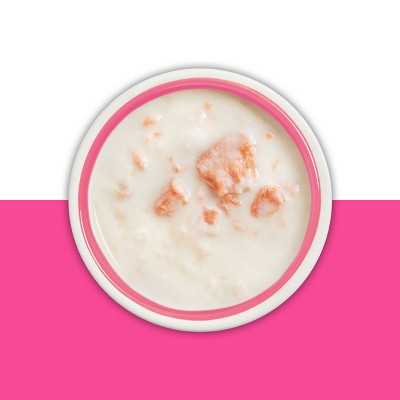 Alternative view of Friskies Lil' Soups with Sockeye Salmon in a Velvety Chicken Broth Lickable Cat Food Topper, 1.2-oz cup, case of 8