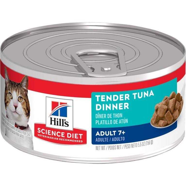 Hill's Science Diet Adult 7+ Tender Tuna Dinner Cat Food