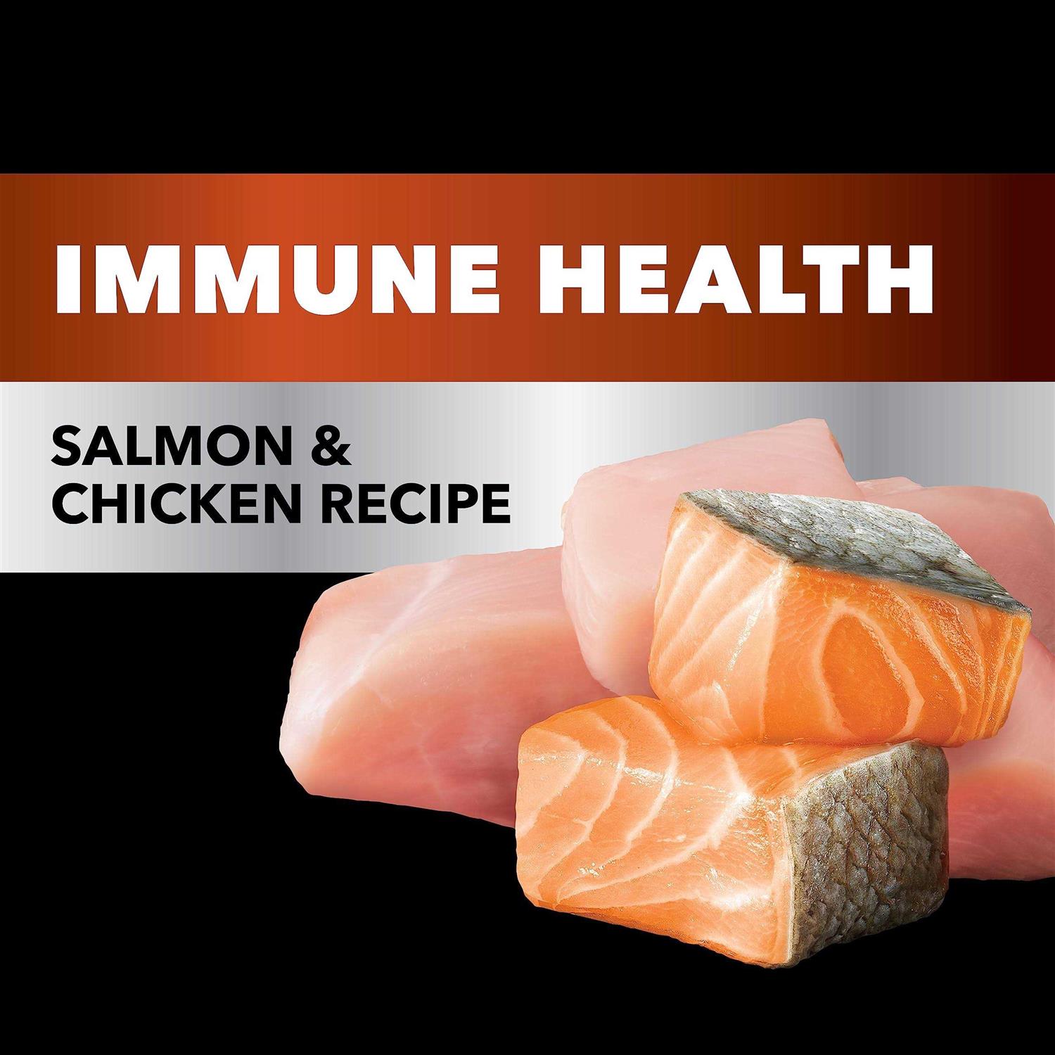 Alternative view of Iams Advanced Health Immune Health Salmon Chicken Recipe Adult Dry Cat Food