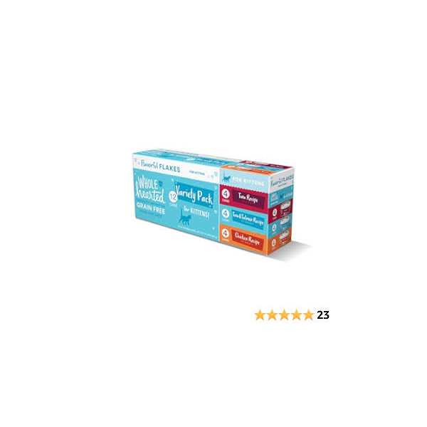 Alternative view of WholeHearted Kitten Flakes Wet Cat Food Variety Pack