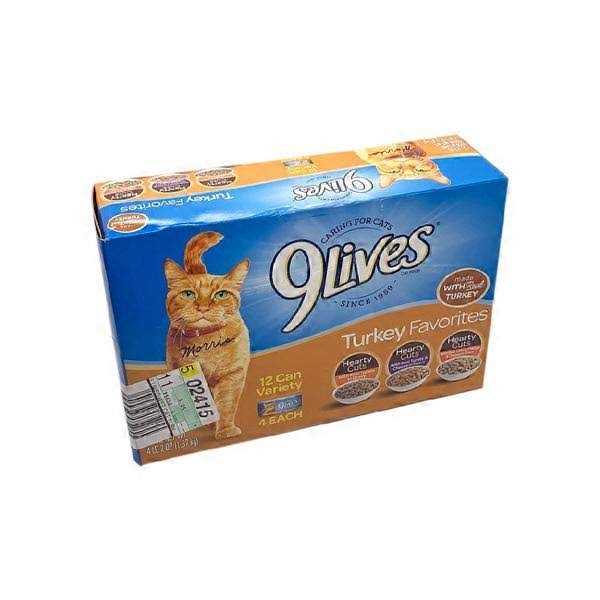 Alternative view of 9Lives Turkey Favorites Variety Pack 5.5-Ounce
