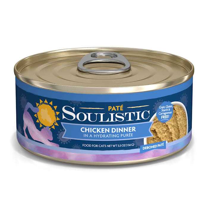 Soulistic Pate Tuna Dinner in a Hydrating Puree Wet Cat Food