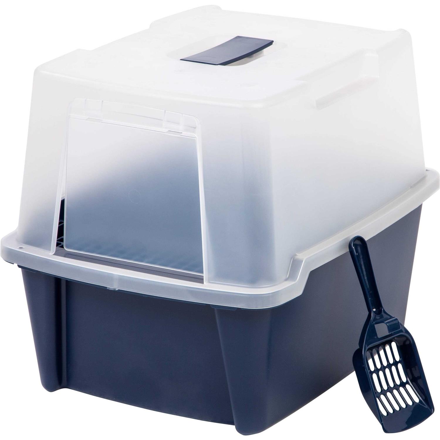 Iris USA Litter Box with Grate and Scoop