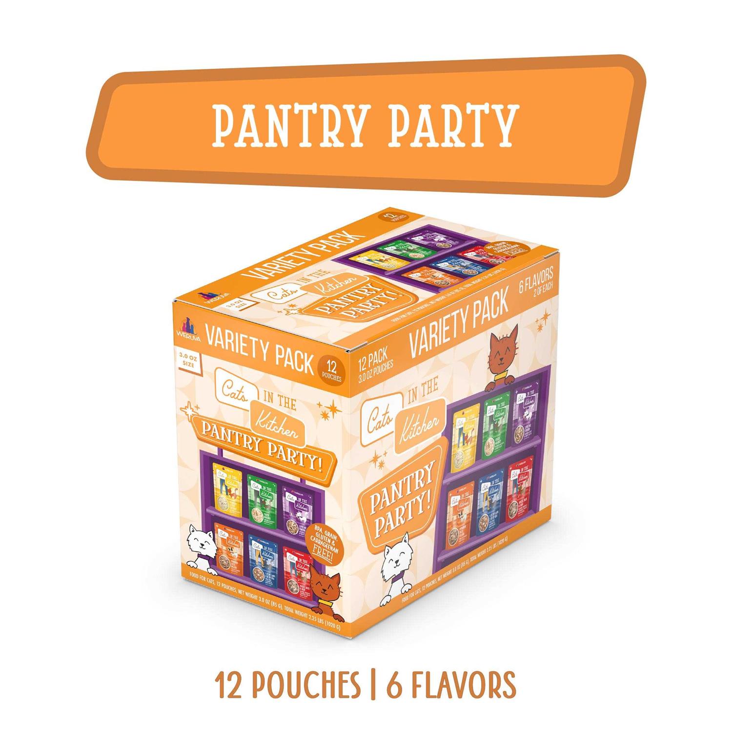 Alternative view of Weruva Cat Food Cats in the Kitchen Variety Pack Pouch