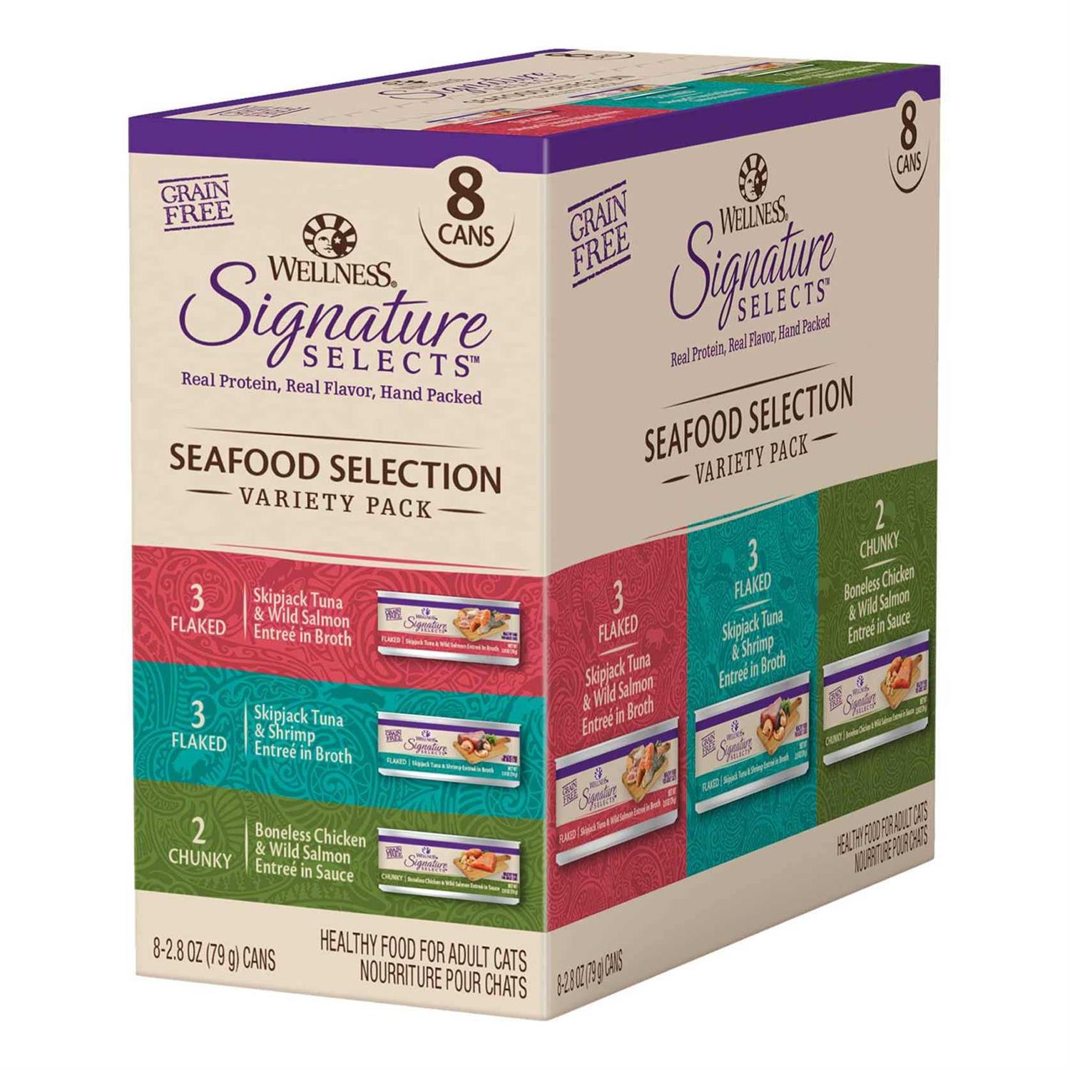 Wellness CORE Signature Selects Seafood Selection Cat Food Variety Pack
