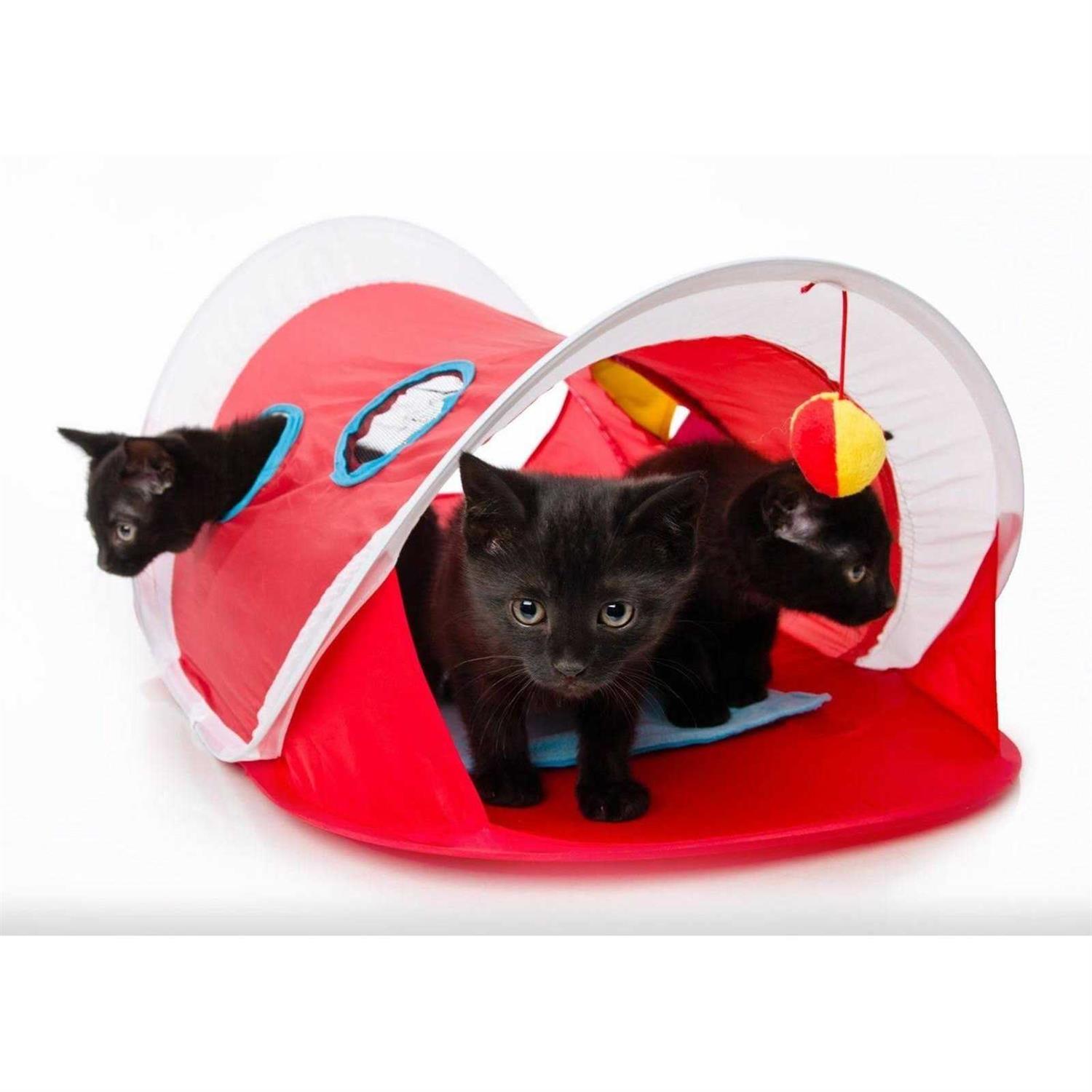 Hartz Just For Cats Peek & Play Pop-up Tent Cat Toy
