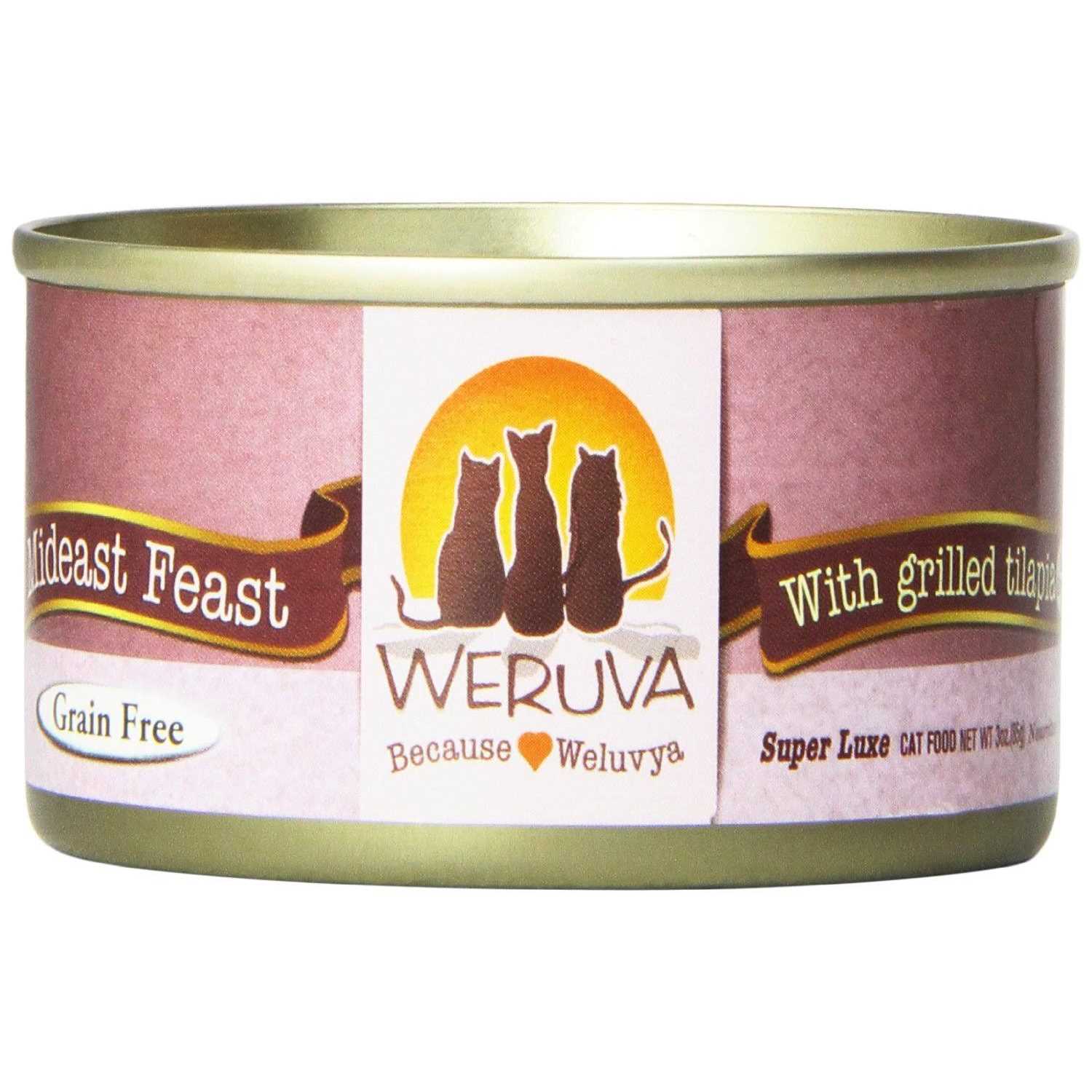 Weruva Grilled Tilapia Mideast Feast Cat Food