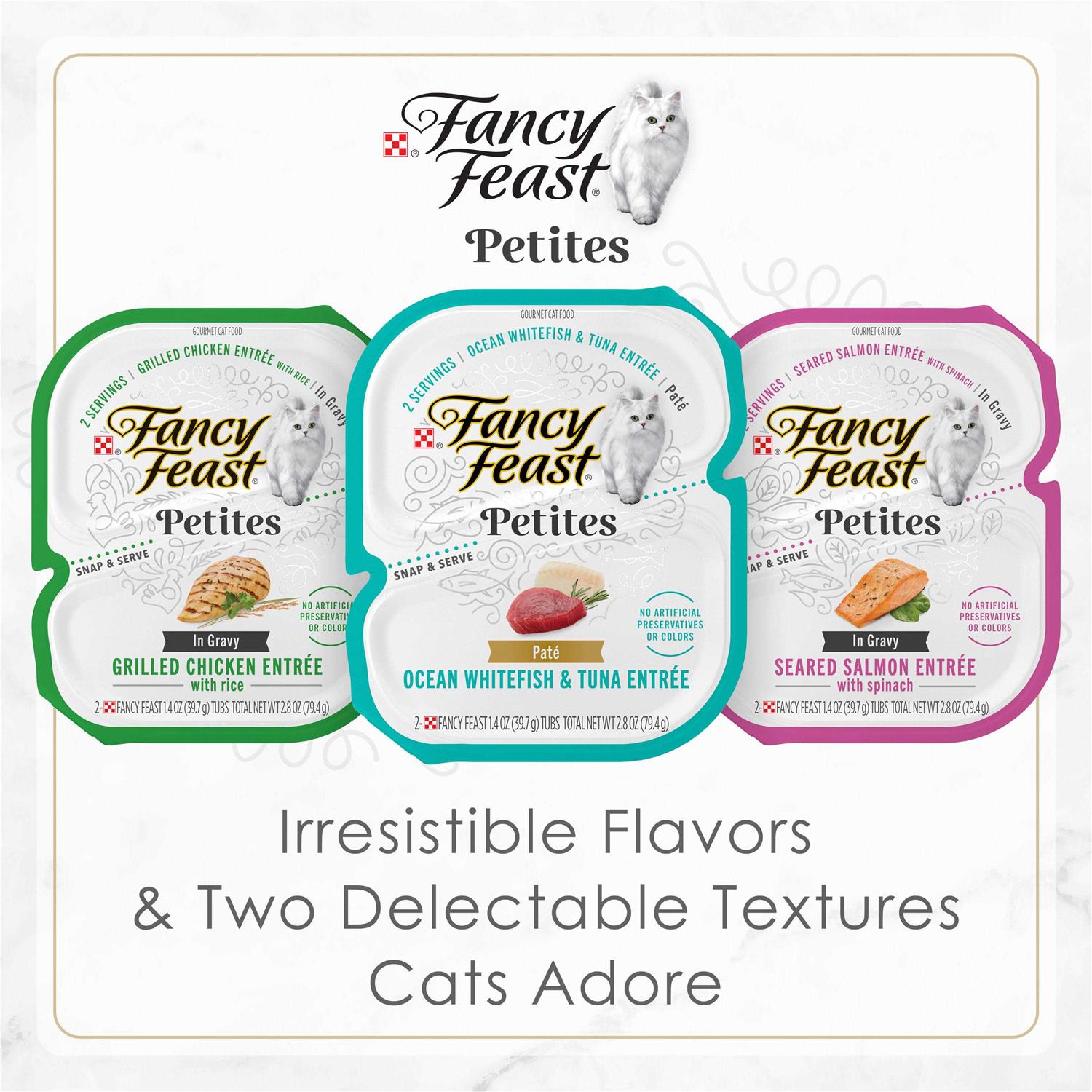 Alternative view of Purina Fancy Feast Petites Gravy Wet Cat Food Tender Beef with Carrots