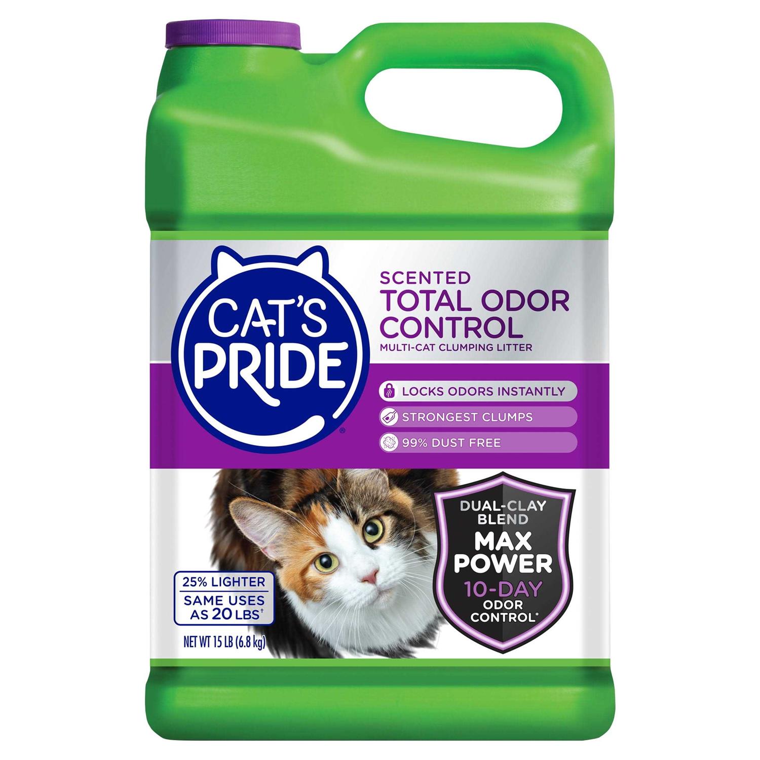 Cat's Pride Total Odor Control Scented Cat Litter