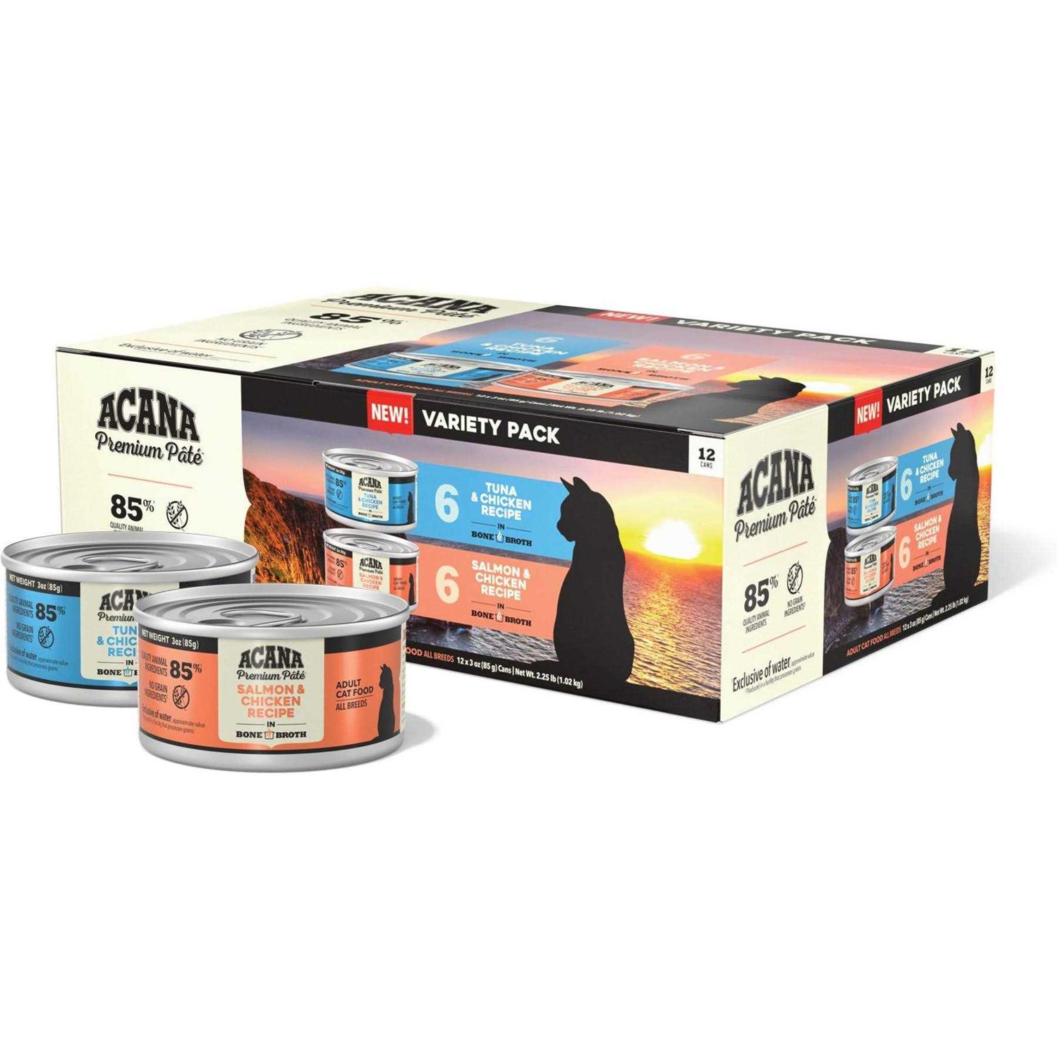 ACANA Premium Pate Variety Pack Wet Cat Food