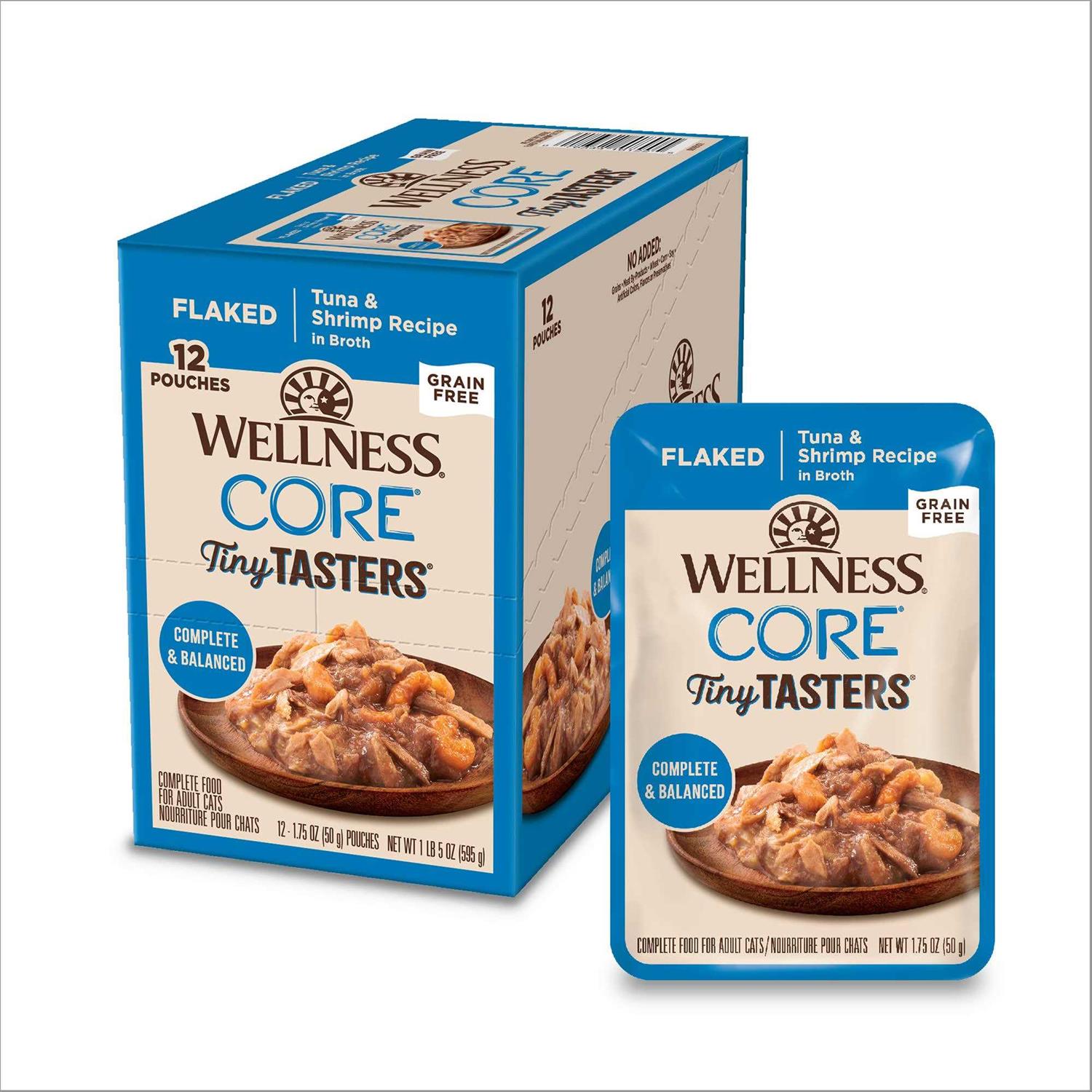 Wellness Core Tiny Tasters Flaked Wet Cat Food