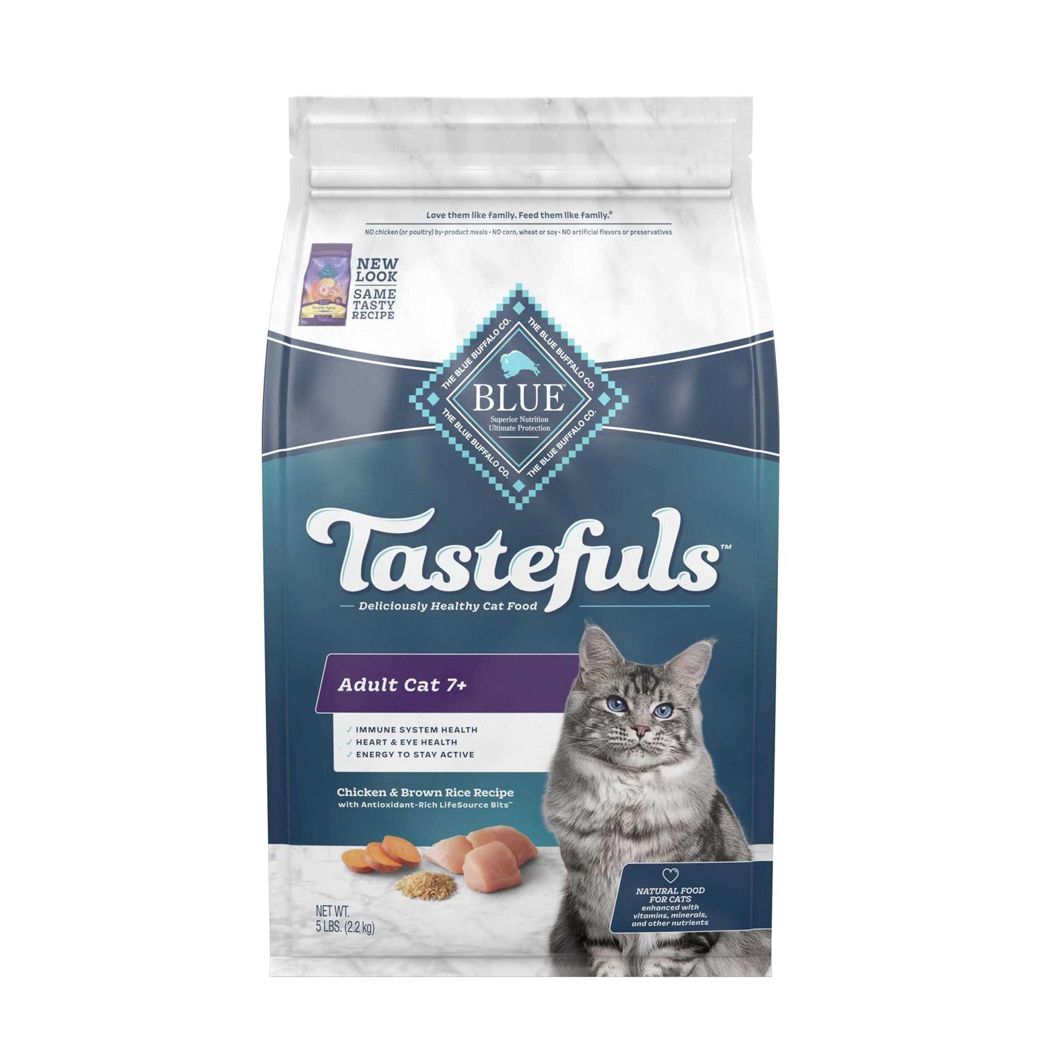 Blue Buffalo Tastefuls Natural Chicken Adult 7+ Dry Cat Food