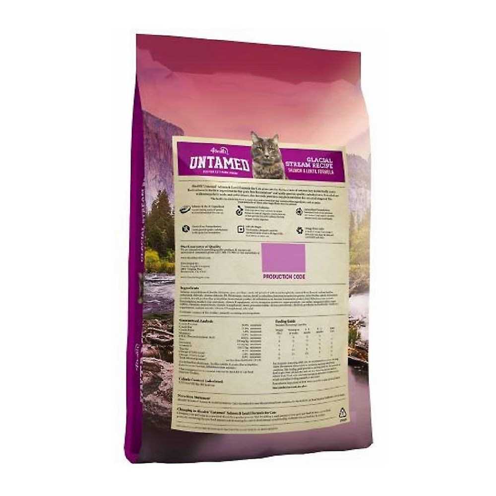Alternative view of 4health Untamed Glacial Stream All Life Stages Grain-Free Salmon and Lentils Formula Dry Cat Food