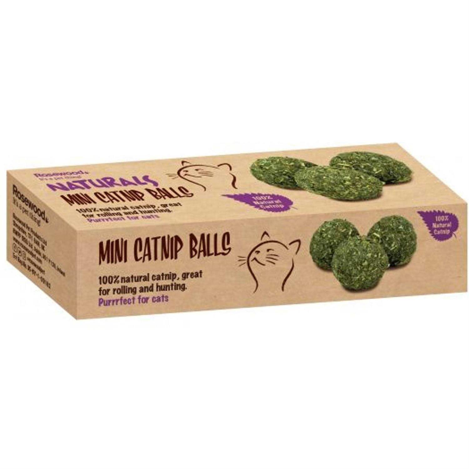 Naturals by Rosewood Mini Balls Cat Catnip