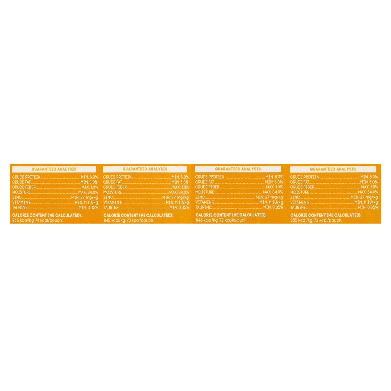 Alternative view of Special Kitty Favorites Variety Pack Cuts in Gravy Cat Food, Kittens and Adult Cats 3oz. Pouches