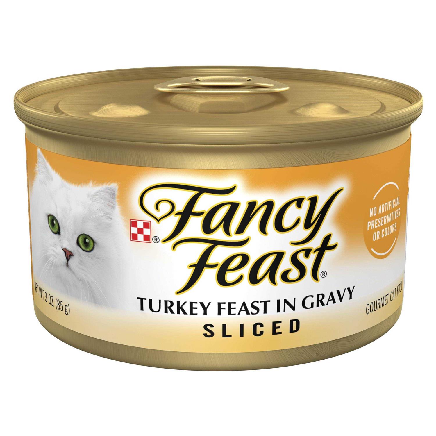 Purina Fancy Feast Wet Cat Food Sliced