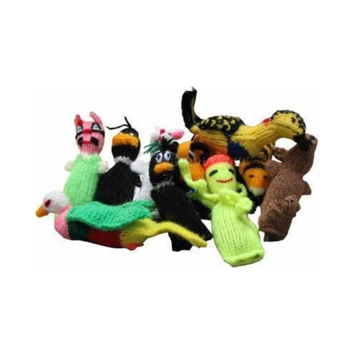 Chilly Dog Barn Yarn Hand Knit Wool Cat Toy with Catnip