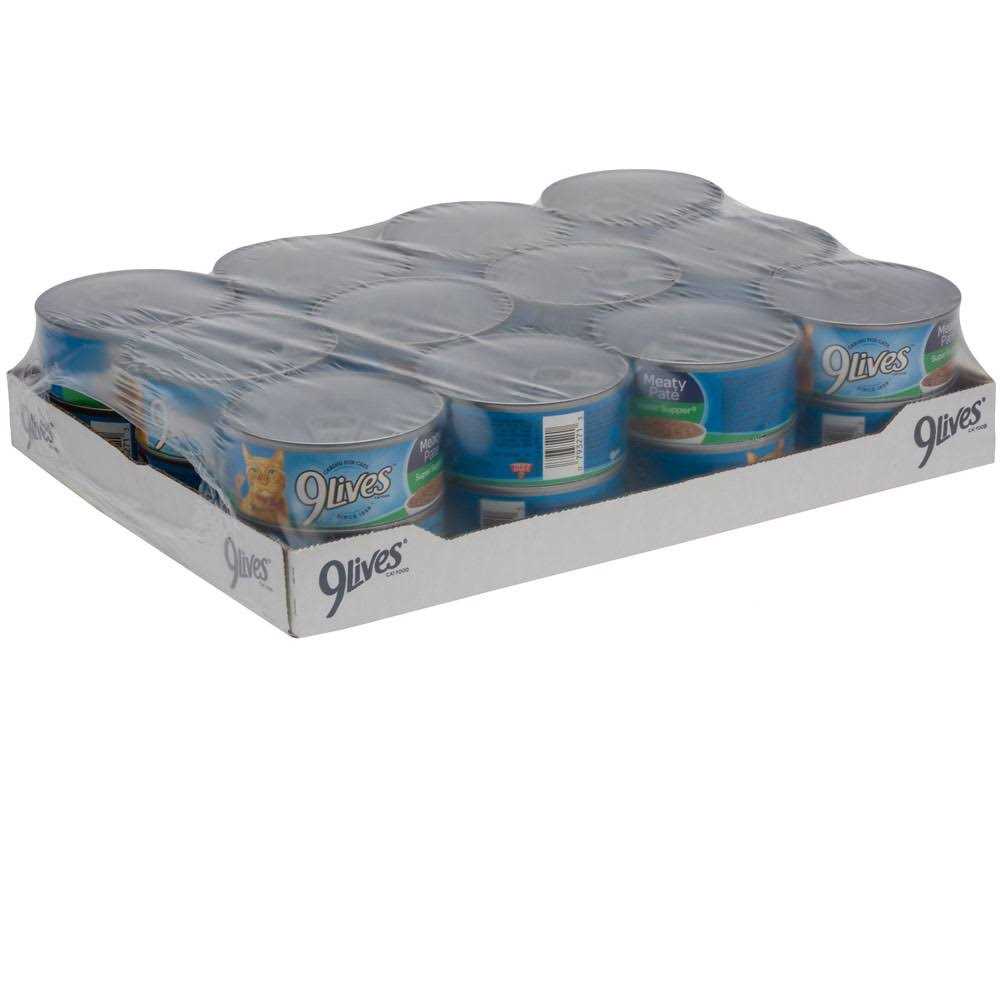 9 Lives Meaty Pate Super Supper Canned Cat Food