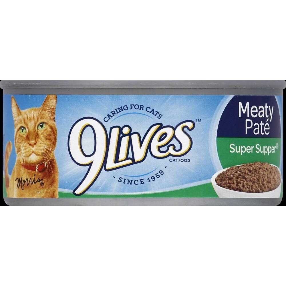 Alternative view of 9 Lives Meaty Pate Super Supper Canned Cat Food