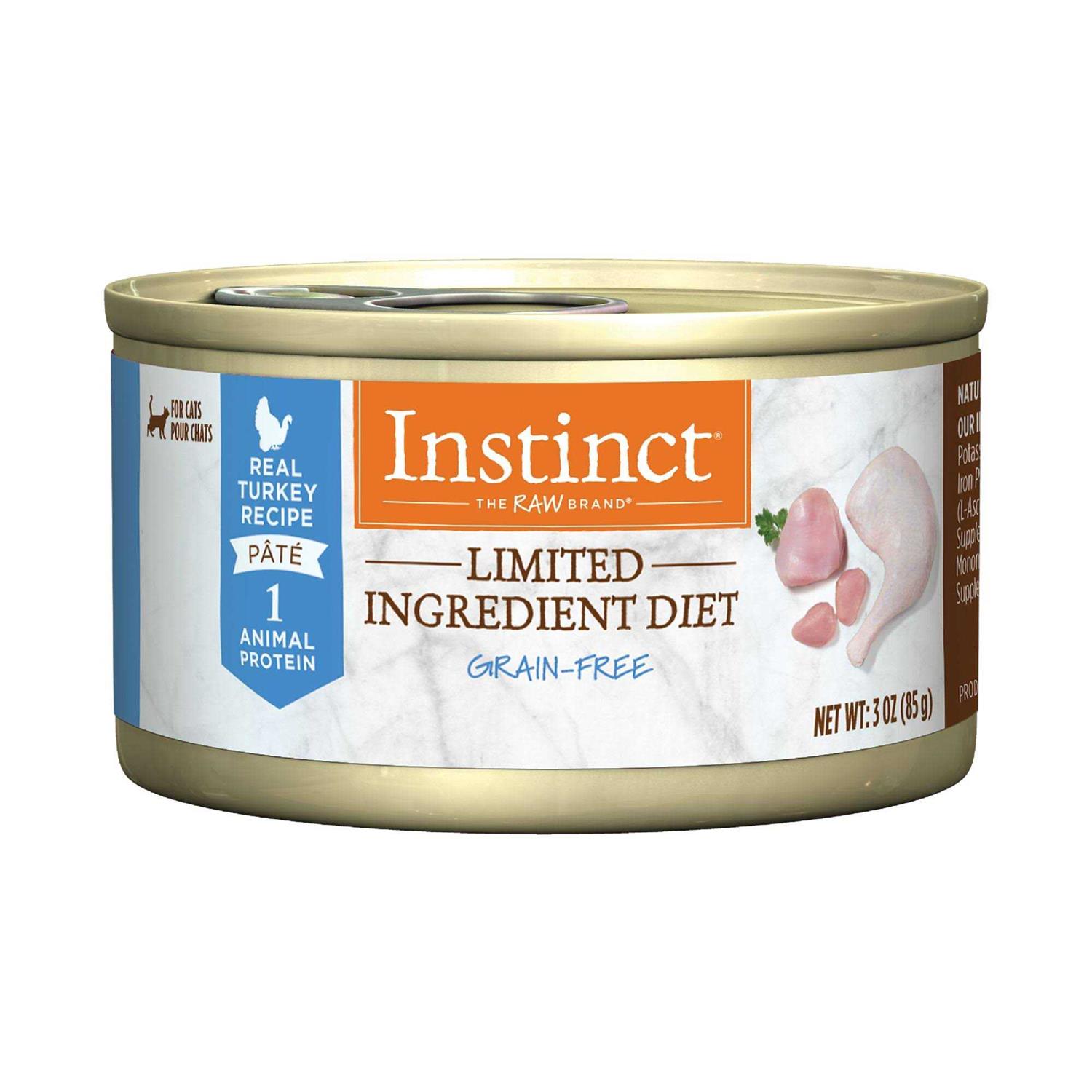 Nature's Variety Instinct Limited Ingredient Diet Cat Food Grain Free Turkey