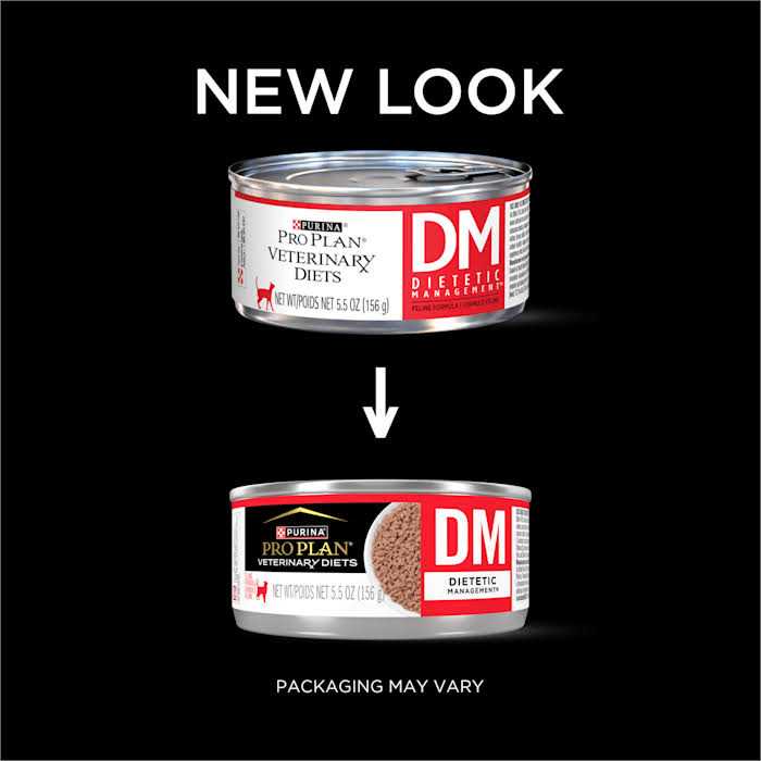Alternative view of Purina Pro Plan Veterinary Diets Dm Dietetic Management Feline Formula Cat Food 5.5 Oz. Can