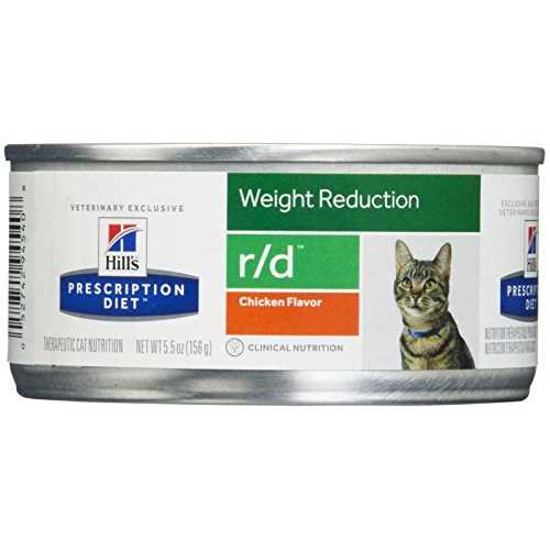 Hill's Prescription Diet r/d Liver & Chicken Canned Cat Food, 5.5-oz