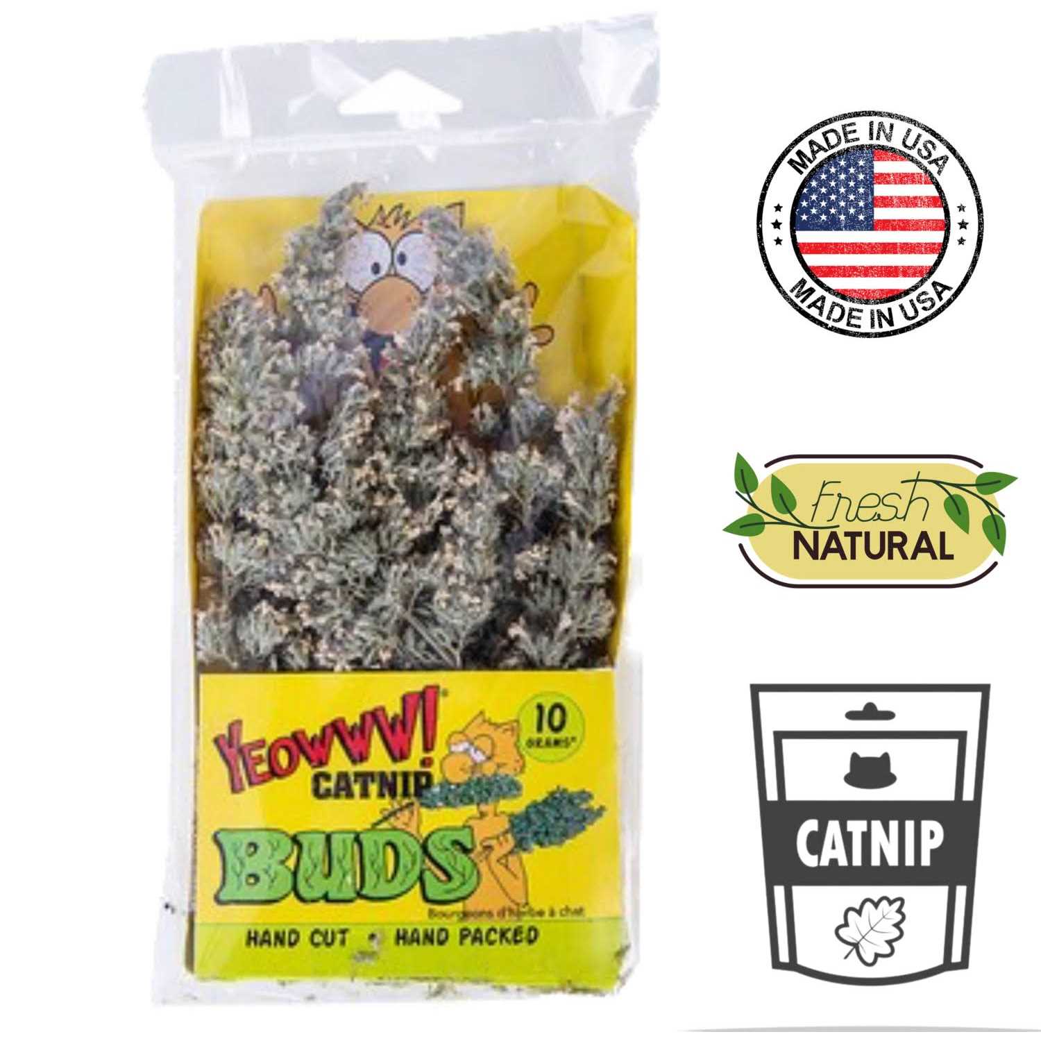 Alternative view of Yeowww! Catnip Buds