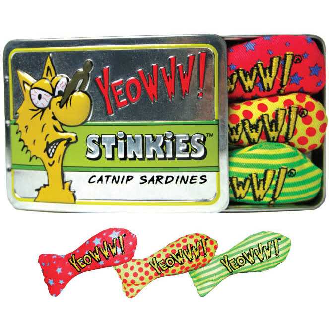 Yeowww! Stinkies Catnip Sardines