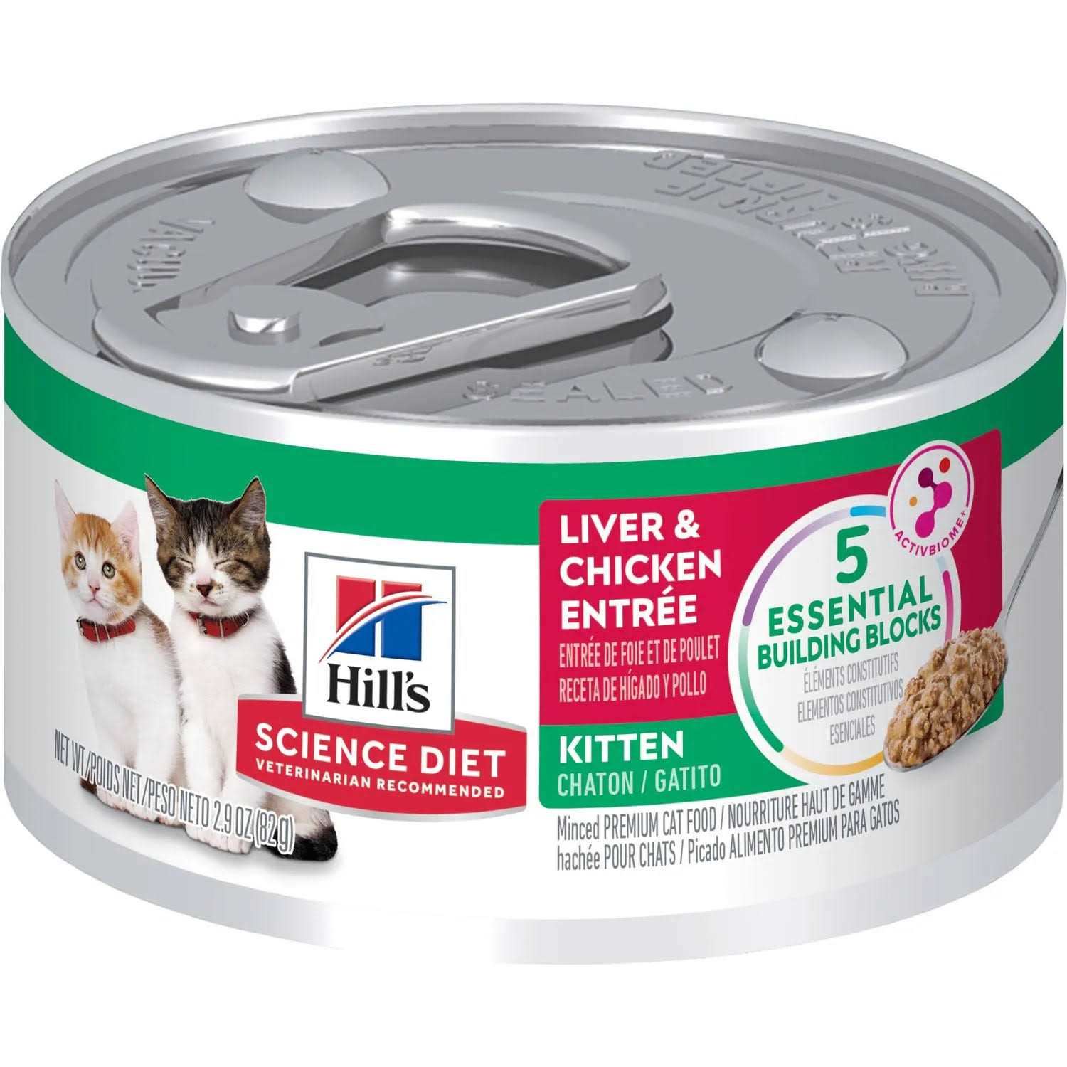 Hill's Science Diet Kitten Liver & Chicken Entrée Canned Cat Food