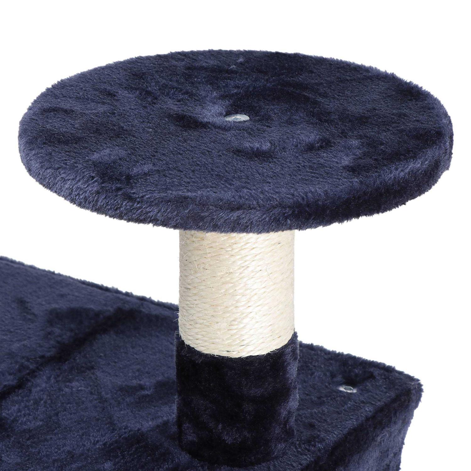 Alternative view of ZENY 53 Cat Tree Multi-Levels Condos Scratching Post Tower Play House