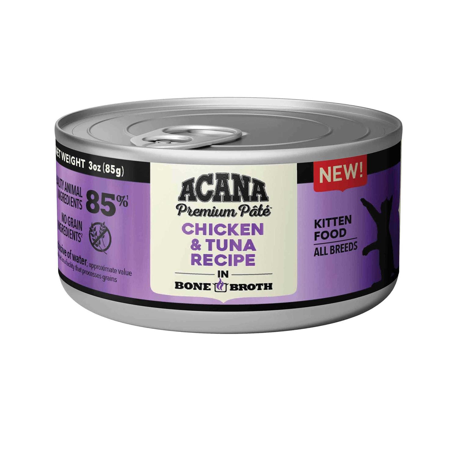Acana Chicken & Tuna Kitten Recipe Wet Cat Food