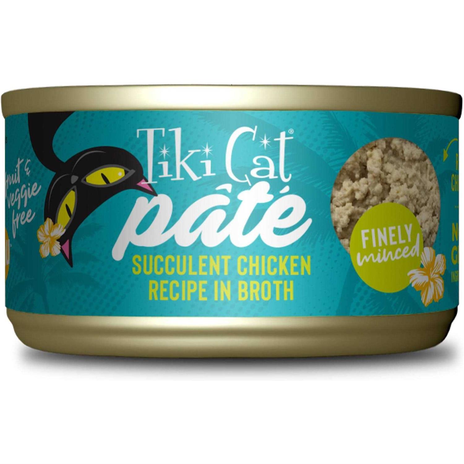 Tiki Cat Luau Pate Wild Salmon Cat Food