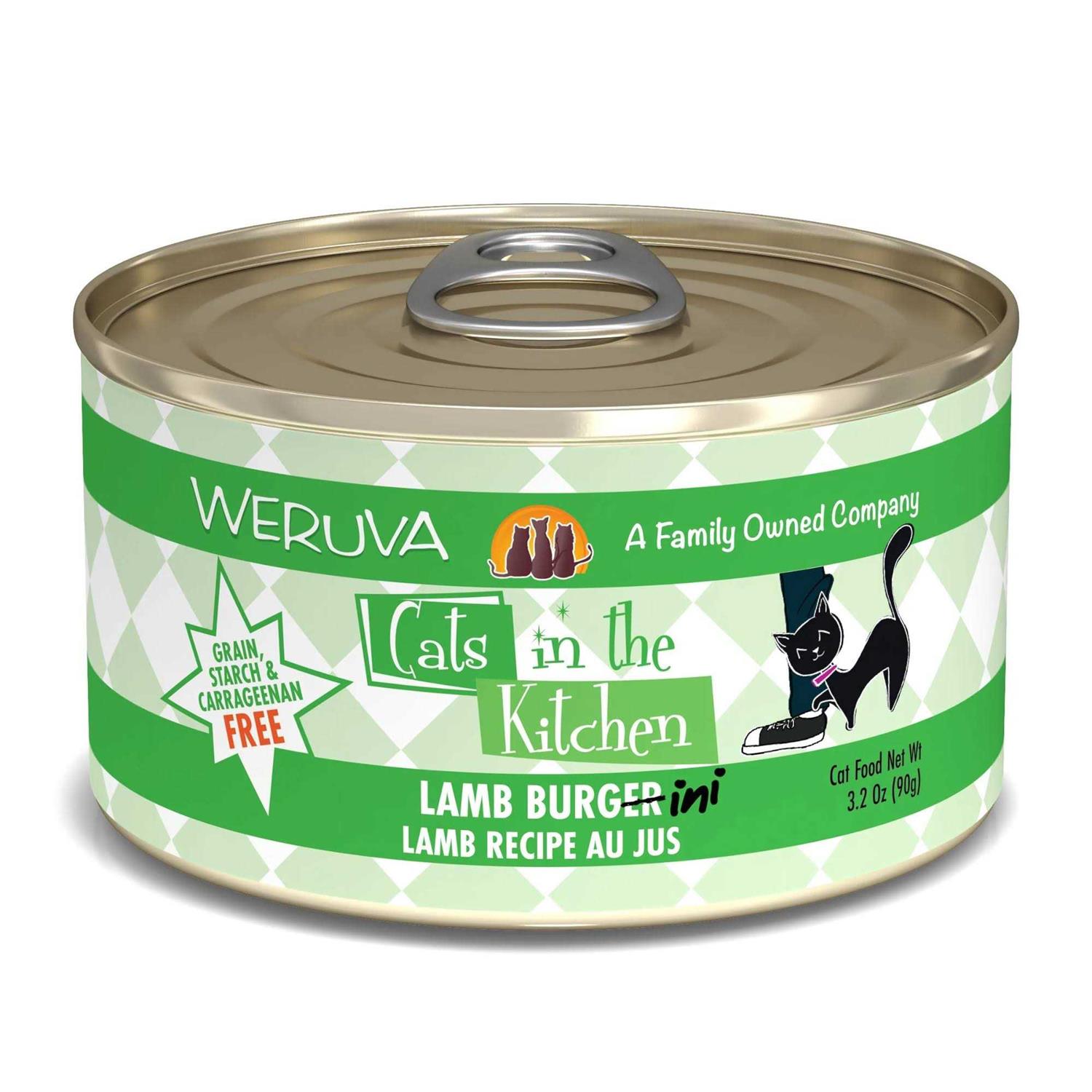 Weruva Cats in The Kitchen Lamb Burgini