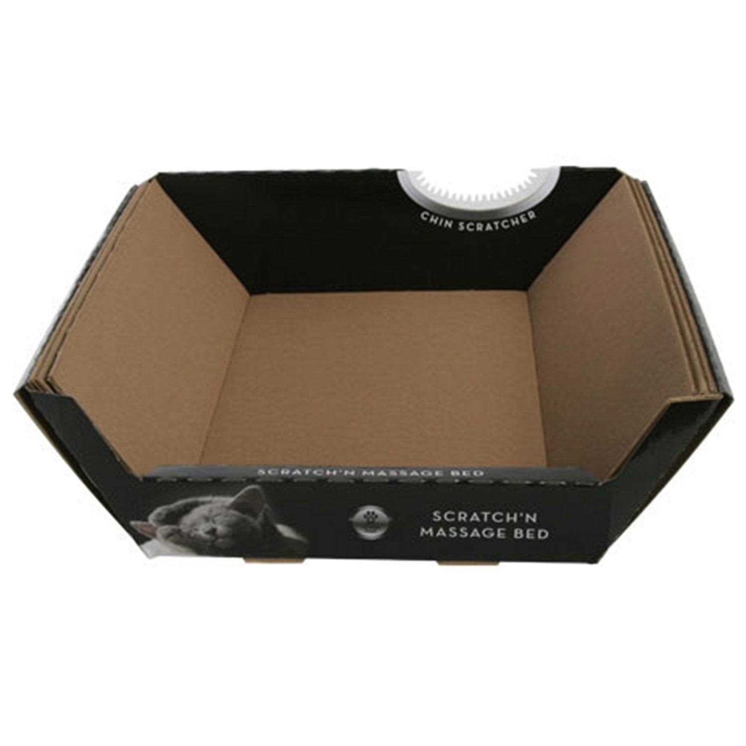 Omega Paw Ripple Board Scratch n Massage Cat Bed