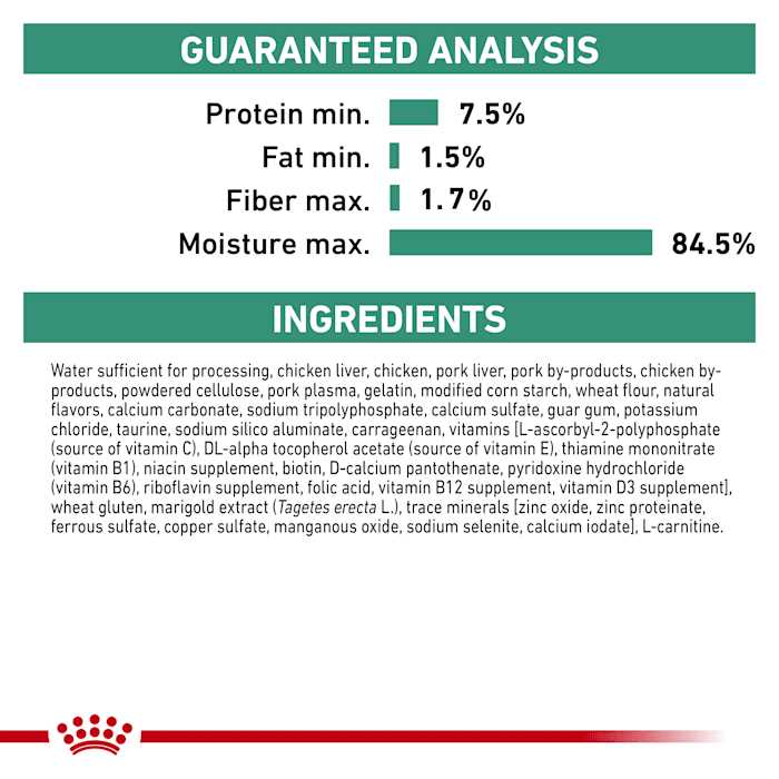 Alternative view of Royal Canin Veterinary Diet Feline Glycobalance Thin Slices in Gravy Canned Cat Food