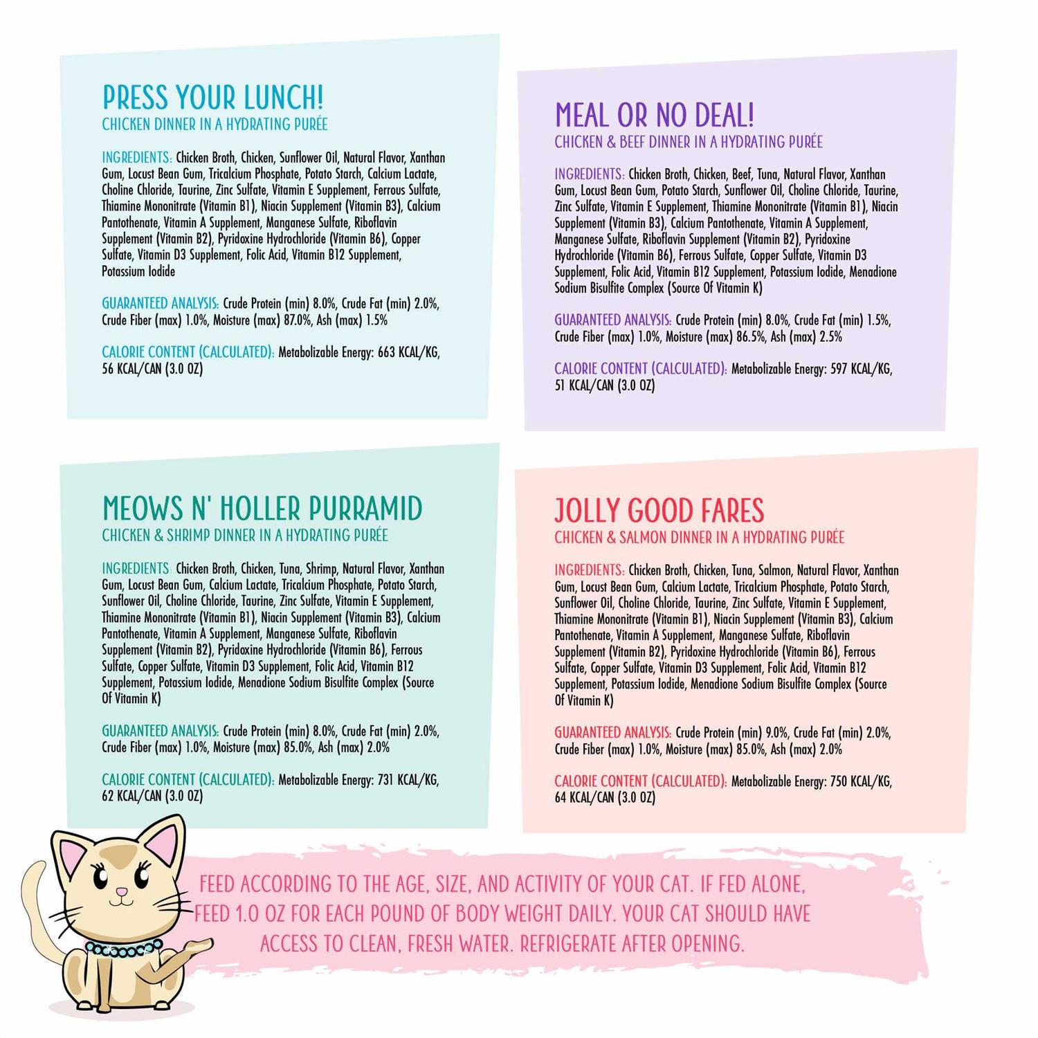 Alternative view of Weruva Suppertime Sweepstakes Pate Variety Pack Canned Cat Food