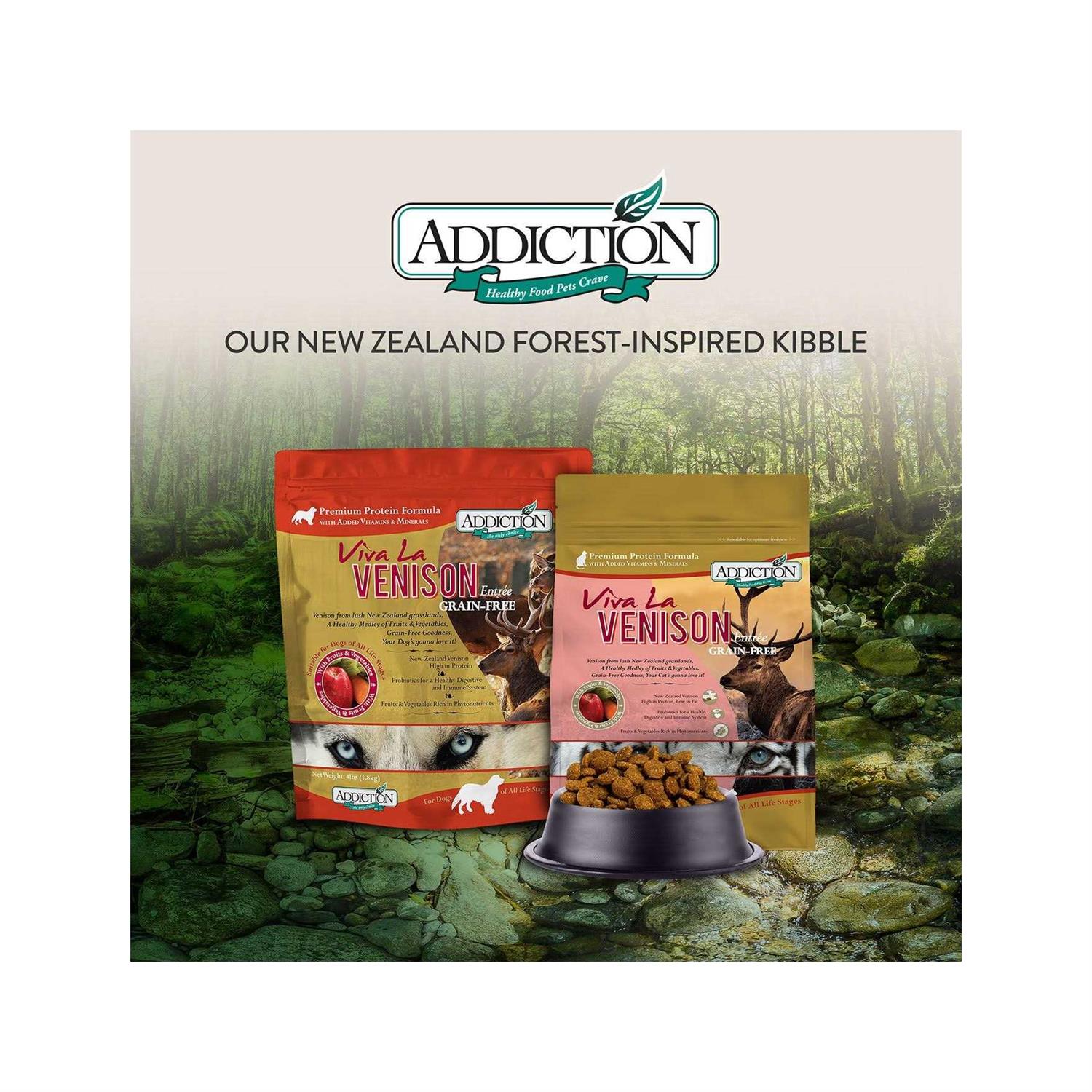 Alternative view of Addiction Viva La Venison Dry Cat Food