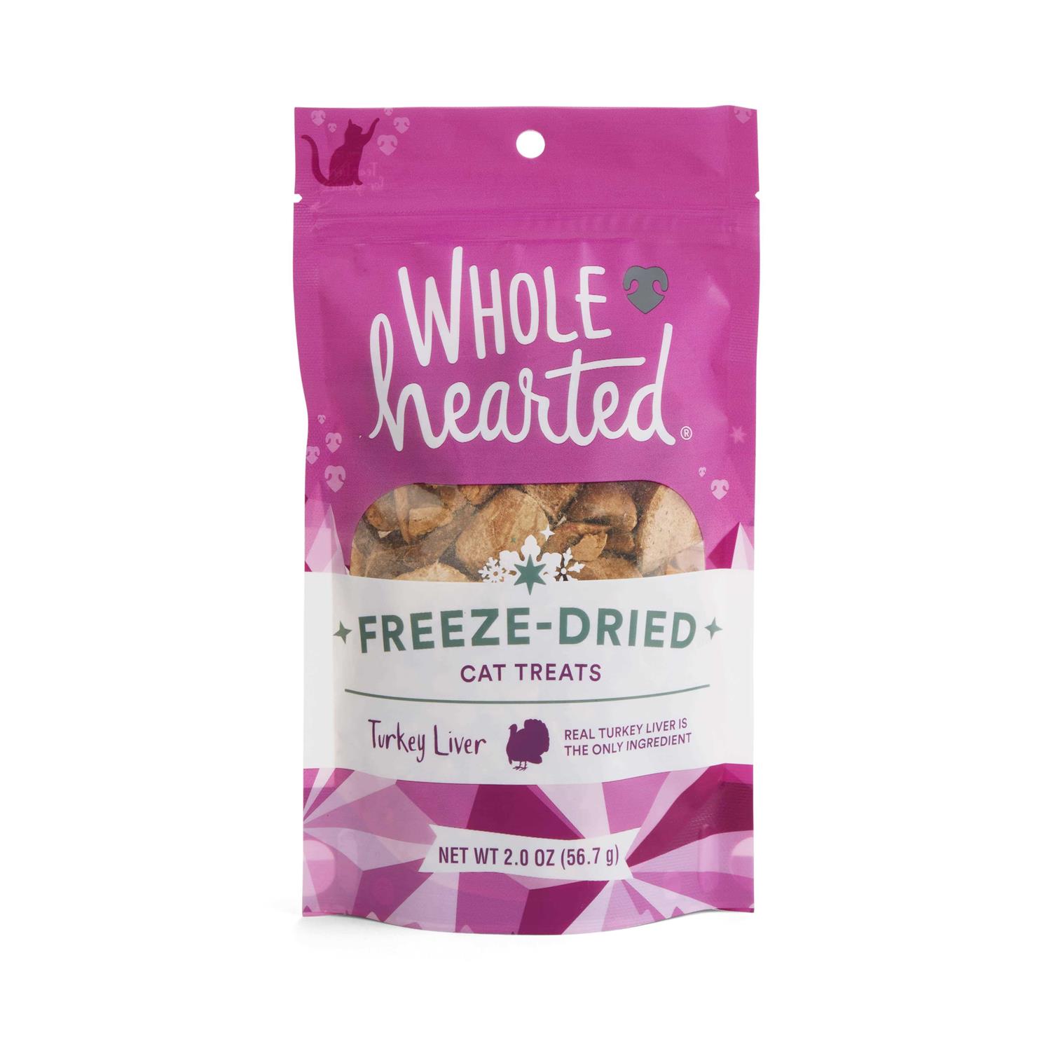 WholeHearted Turkey Liver Freeze-Dried Cat Treats