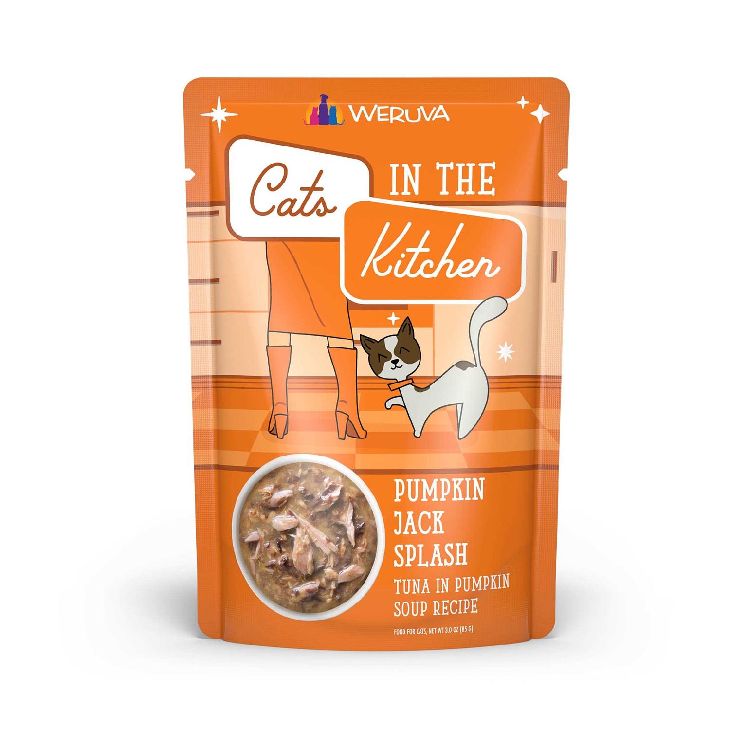 Weruva Cats in the Kitchen Pumpkin Jack Splash Pouches Wet Cat Food