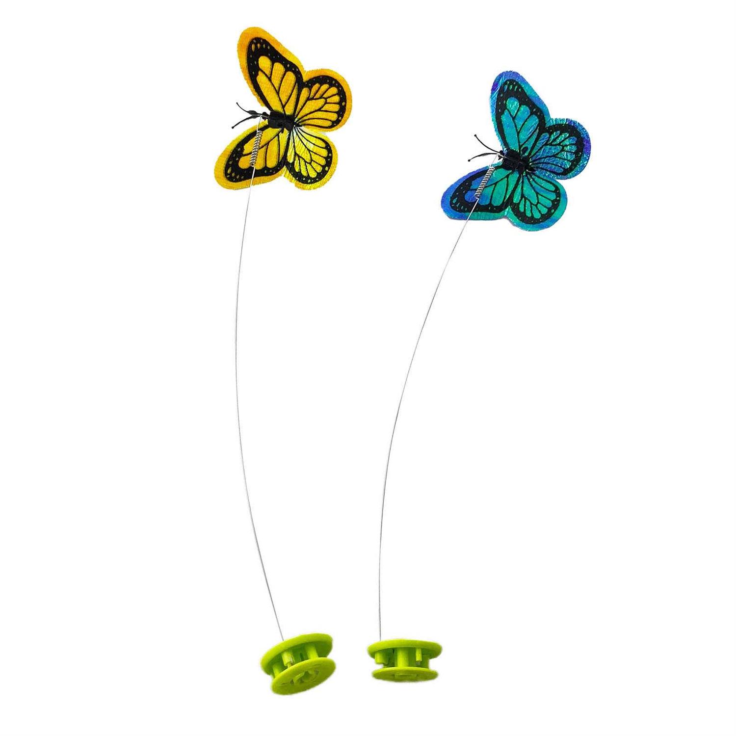 Alternative view of All for Paws Interactive Cat Butterfly Flutter Replacements Cat Fun Playing Toy