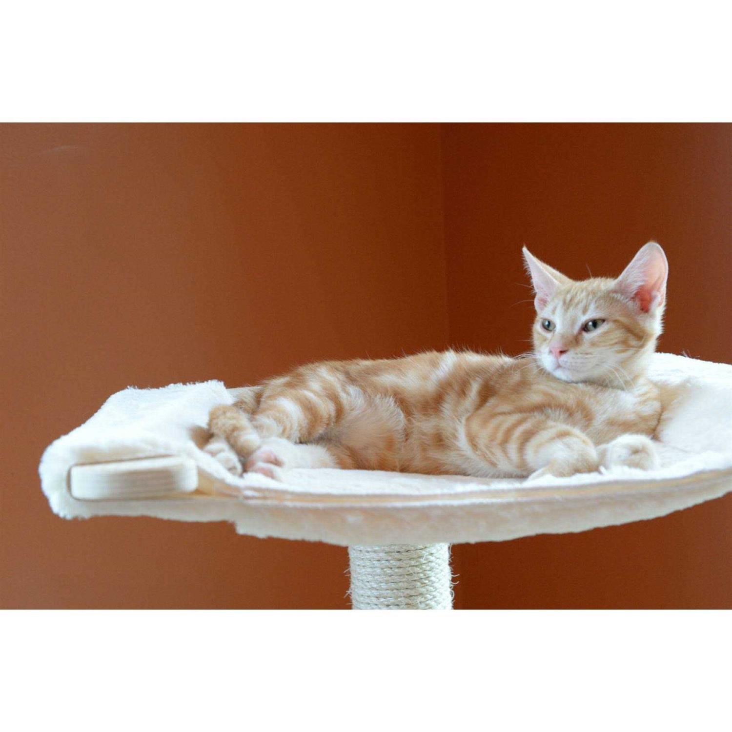 Alternative view of Armarkat Real Wood Premium Scots Pine 54-Inch Cat Tree with Three Levels