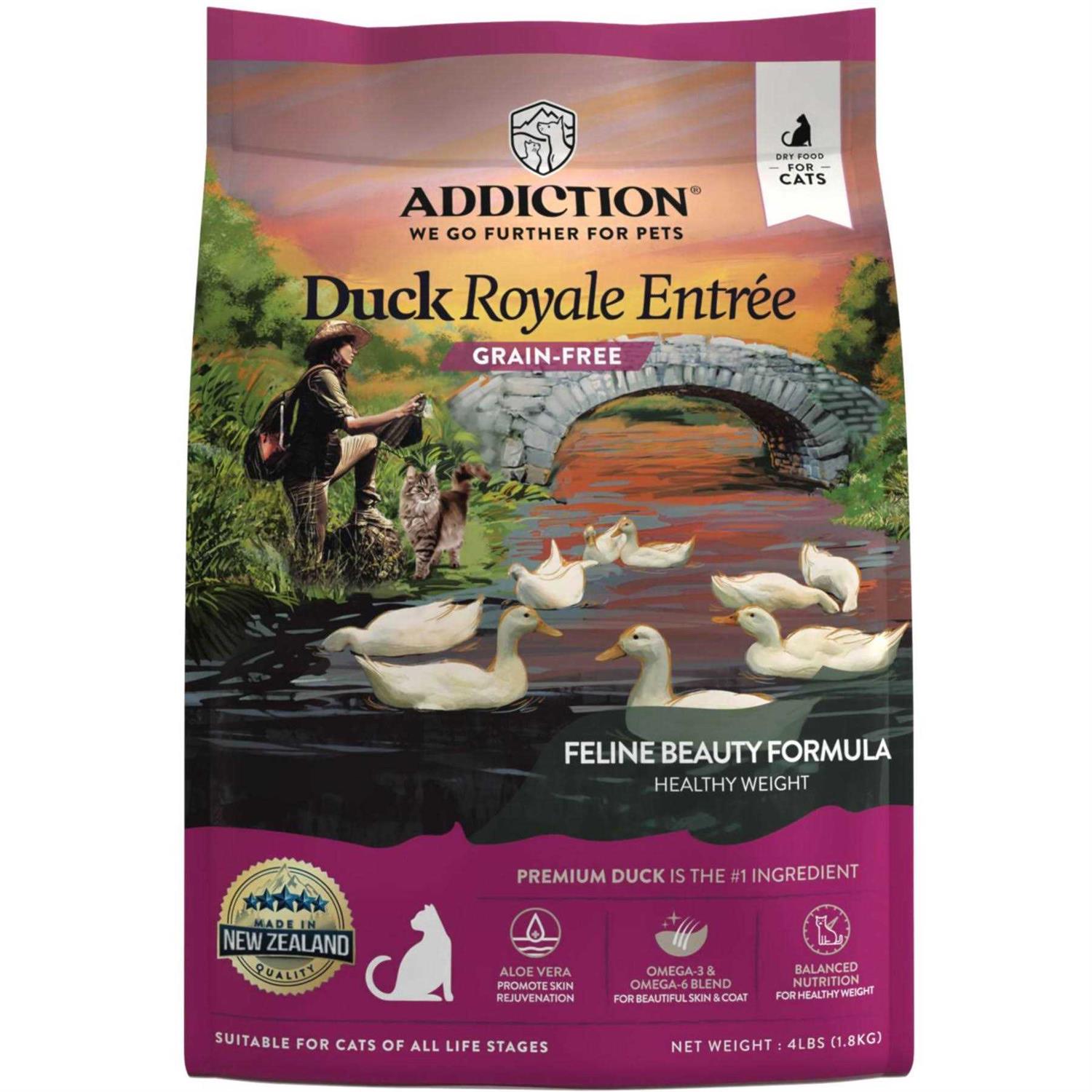 Addiction Grain-Free Duck Royale Dry Cat Food