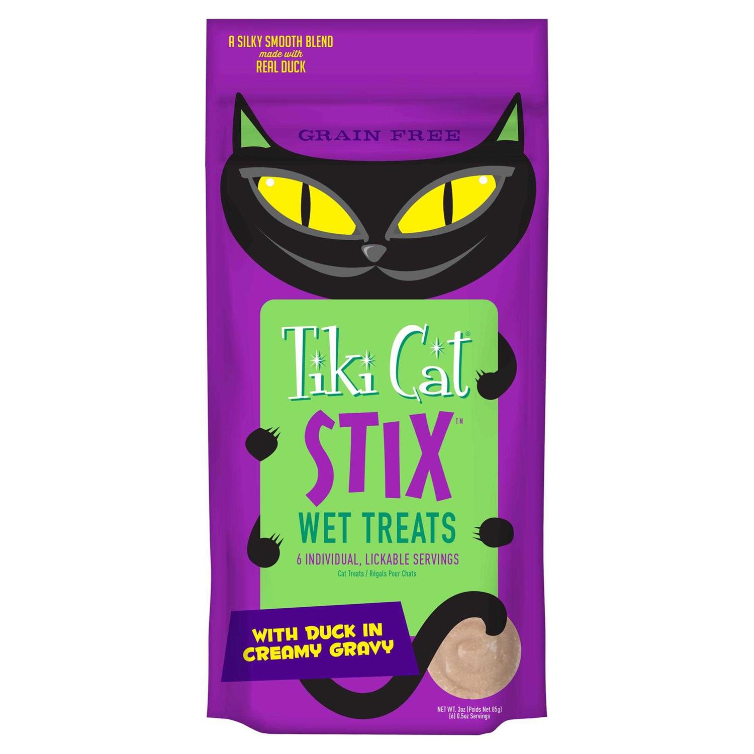 Tiki Cat Stix Duck Wet Cat Treat