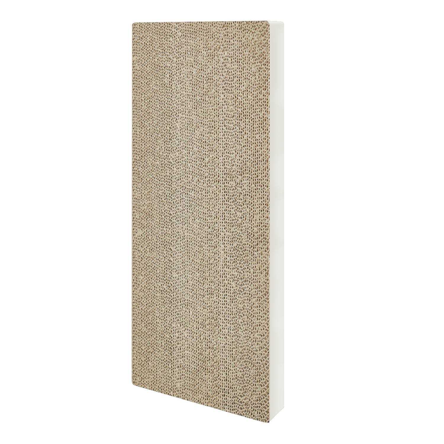 Way Basics Premium Wall Mount Scratch Pad Cat Scratcher with Silvervine Catnip