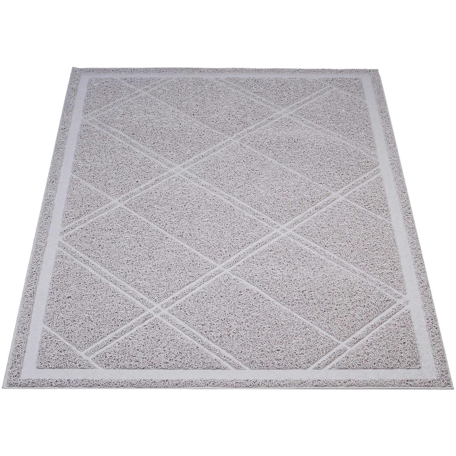 Amazon Basics Less-Mess Cat Litter Box Mat
